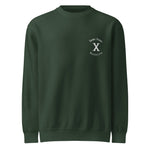 Jersey Sacro Forest de Boodlife en verde militar, con el sello «Sacro Studio X Boodlife» estampado en blanco en el pecho