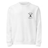 Jersey Sacro Day de Boodlife en blanco, con el sello «Sacro Studio X Boodlife» estampado en negro en el pecho